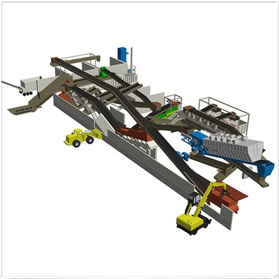 风选机 装修装潢拆卸废弃物风选一体机 生活固废陈腐垃圾处理设备