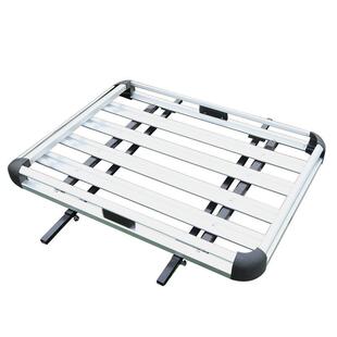 小轿车车载行李框双层行李架SUV汽车车顶框加厚铝合金旅行架