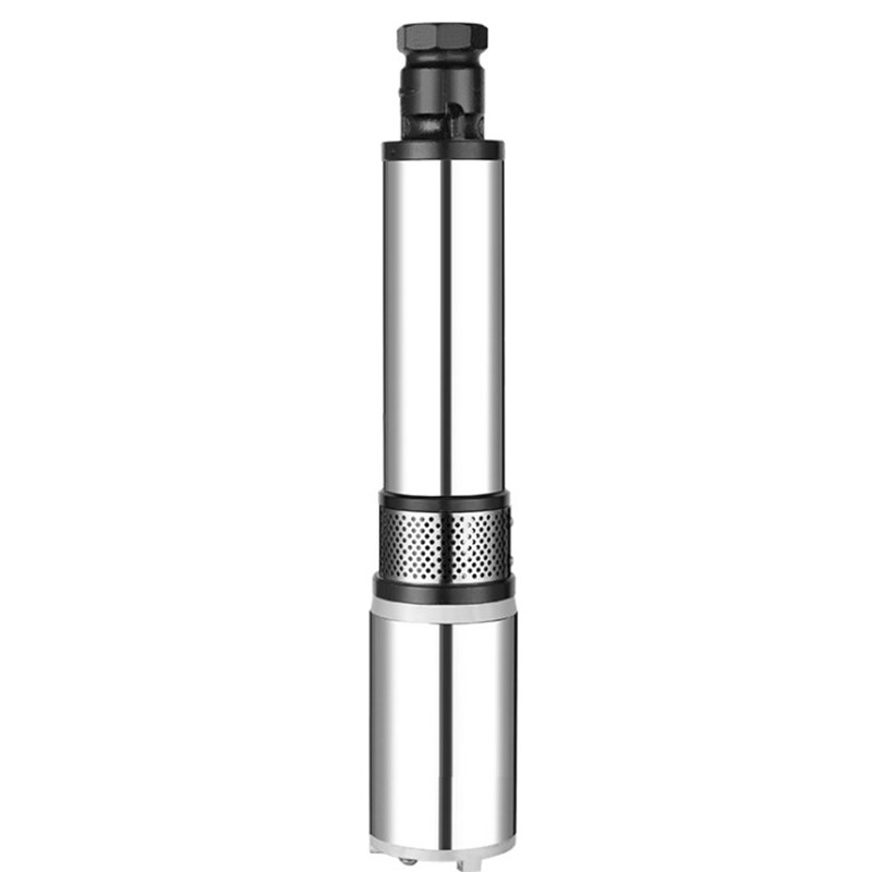 厂家12V24V48V4叶轮直流潜水泵清水家用太阳能板发电