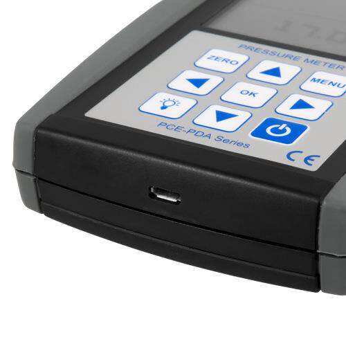 PCE-PDA 10L差压计测量皮托管适用于差压表数据记录器