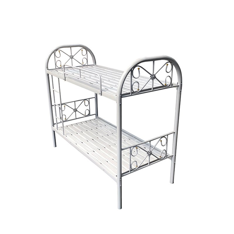 宿舍上下床厂家铺铁架床简约双层床员工学生高低床学校铁艺床