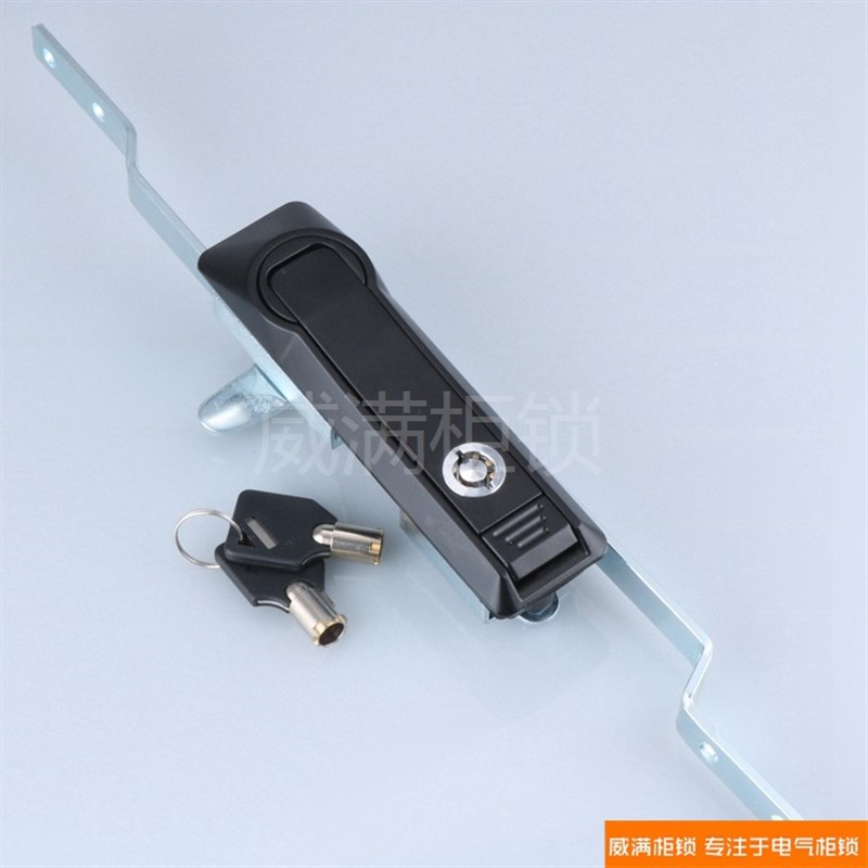 威满柜锁 MS829-A工业机柜机箱天地连杆锁MS831-1 配电柜锁