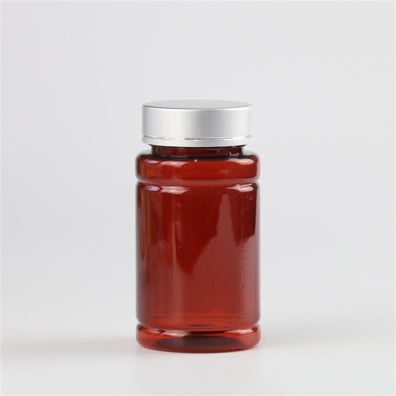 1F3100/150/200/300/400ml透明塑料瓶竹节瓶空瓶包装瓶瓶 自粘垫