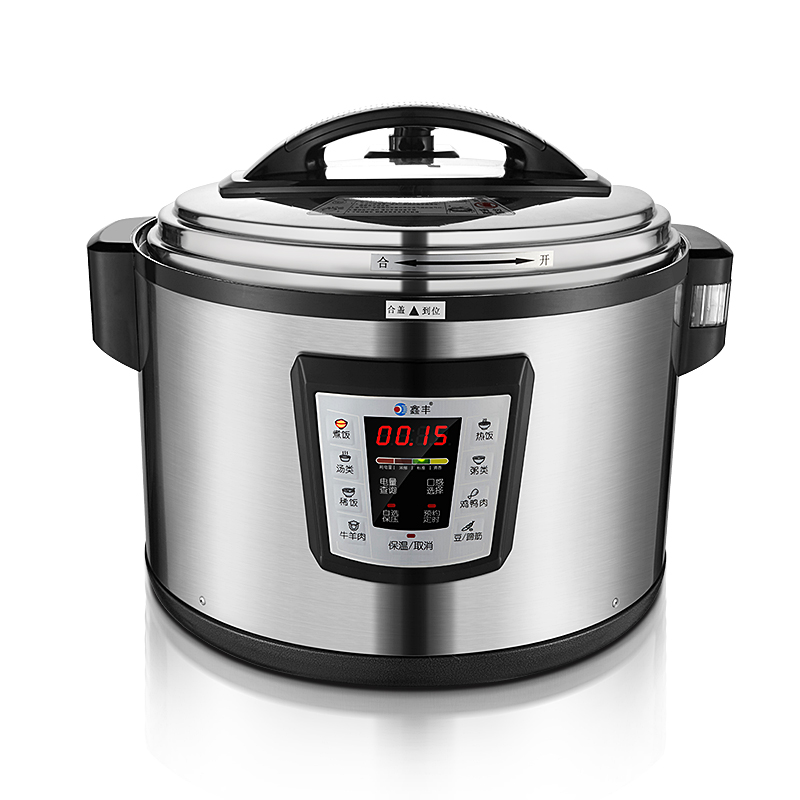 鑫丰商用电压力锅12L13L16L22L26LL升超大容量高压锅饭煲双胆
