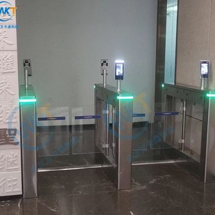 人行通道三辊闸社区刷卡健身房摆闸速通门人脸识别门禁防尾随闸机