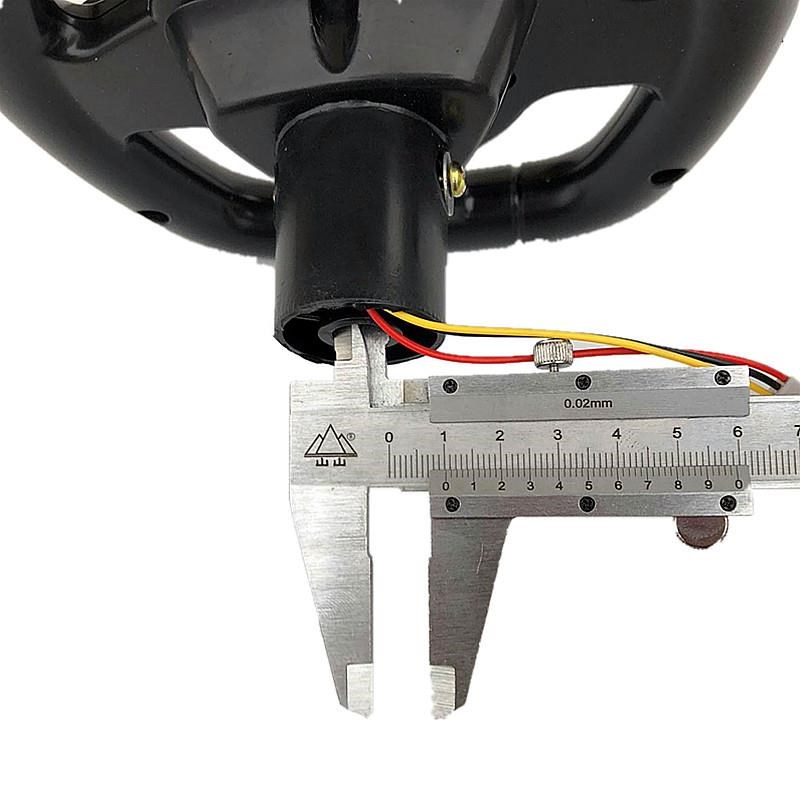 配件电动转向四轮汽车小孩改装车把方向盘儿童车宝宝滑