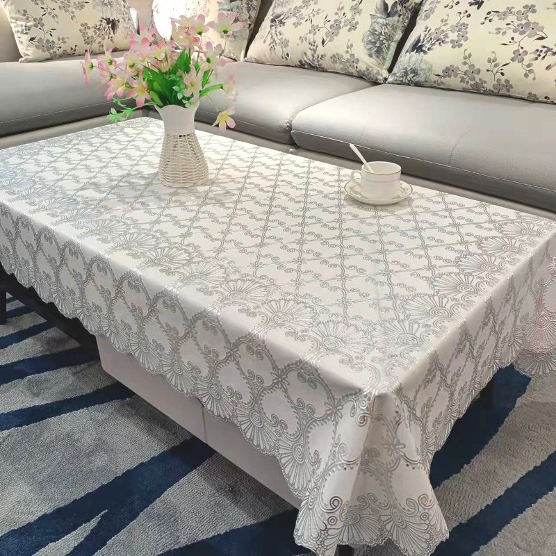 加厚茶几桌布防水防油防烫免洗餐桌布欧式台布长方形塑料桌垫,居家布艺,桌布,淘宝优惠券,粉丝福利购,淘宝优惠卷