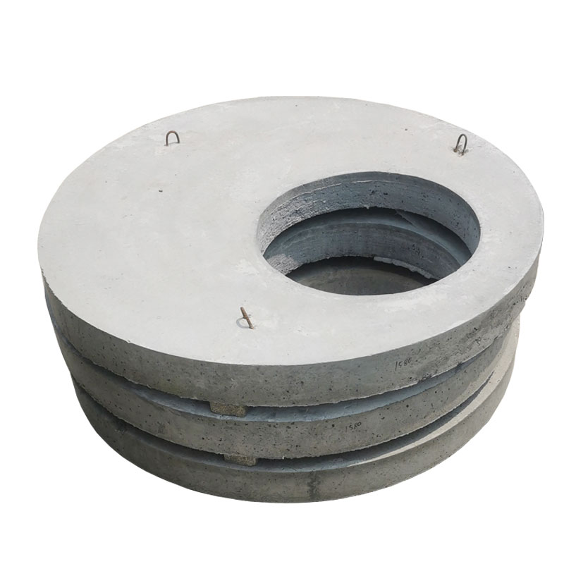 混凝土检查井收口盖板砼水泥上覆盖板井圈钢筋预制成品偏心盖板