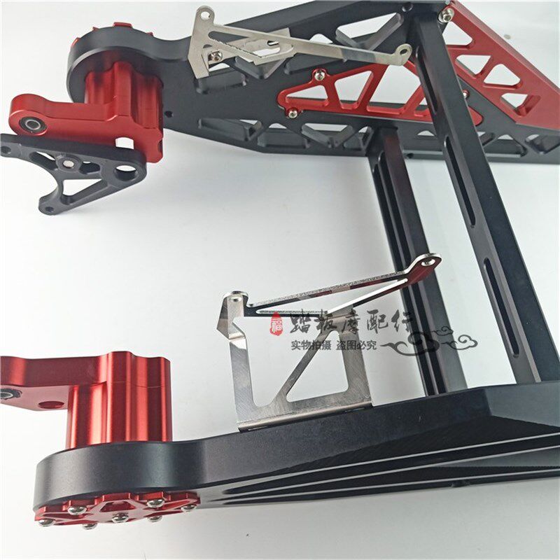 电摩莲花平叉鬼一战速劲战四代目小龟改装铝合金平叉