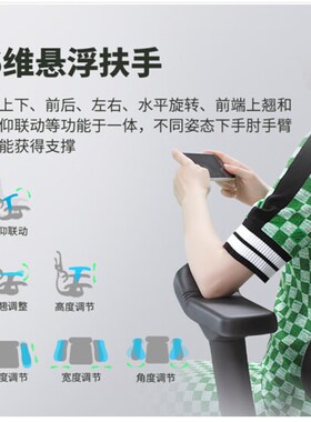 联友家具保友新款金豪体工学办公电脑椅透气网布椅护腰久坐椅