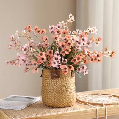 泰环 田园小苏梅仿真束假绢乾燥客厅餐桌室内装饰品