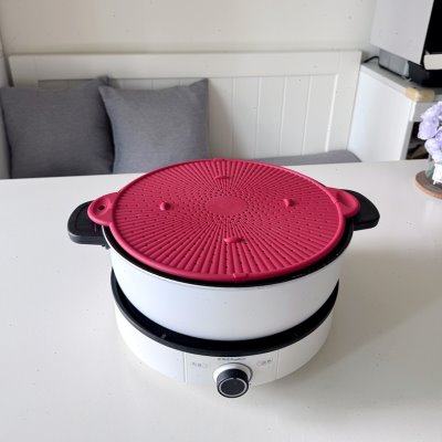 出口 硅胶防油溅锅盖网罩防溅网防油爆网冷却垫隔热垫沥水排水板,厨房/烹饪用具,锅盖,淘宝优惠券,粉丝福利购,淘宝优惠卷