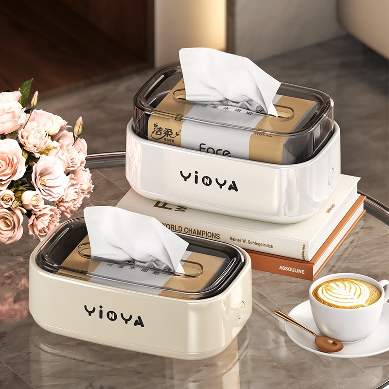 创意纸巾盒客厅2025新款高w档轻奢抽纸盒餐桌桌面纸抽盒奶油高级