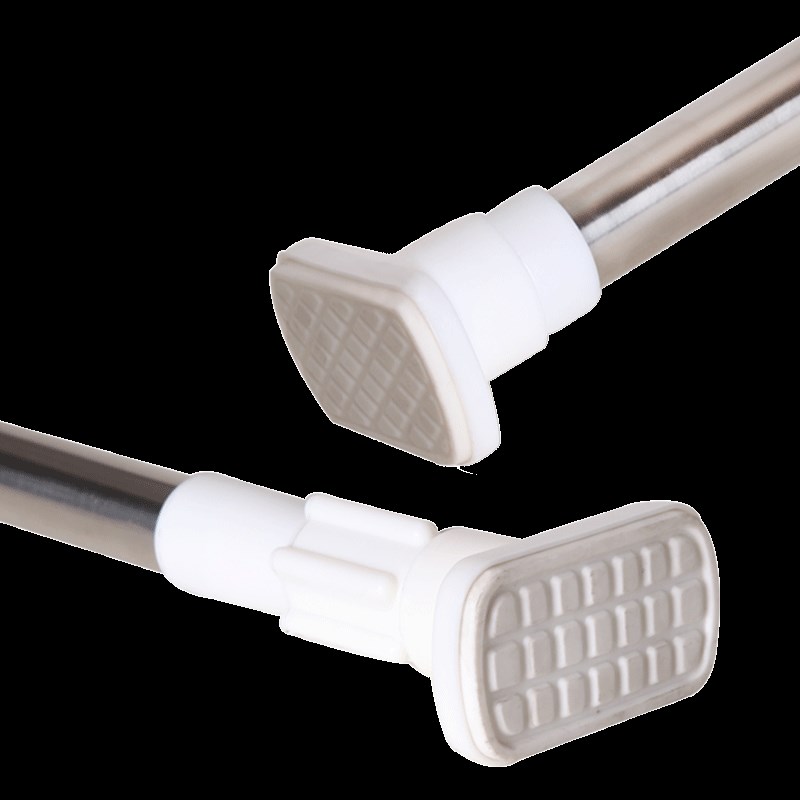 窗帘杆加厚铝合金杆免钉s免打孔罗马杆单杆窗帘浴帘门帘杆晾衣杆