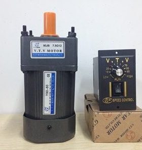 60W调速电机 VTV单相电机 VTV齿轮调速马达 YN90-60/90JB75G12