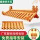 金色仿古树脂瓦一体中式 饰塑料青瓦假门头古建围墙琉璃瓦片 屋檐装