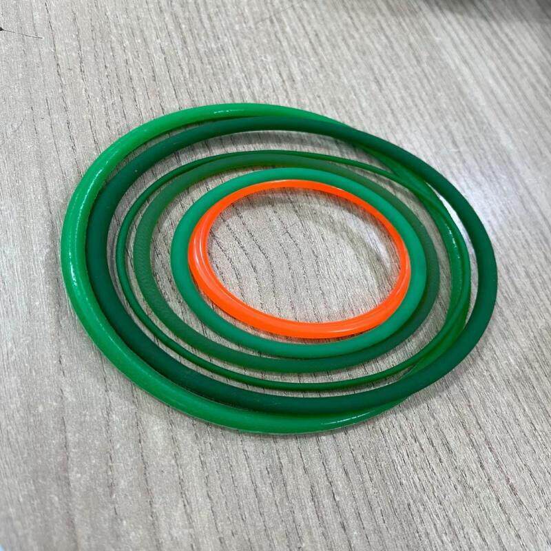 聚氨酯PU皮带机器压铸成O型粗面输送带圆形防滑超音波接驳传动带