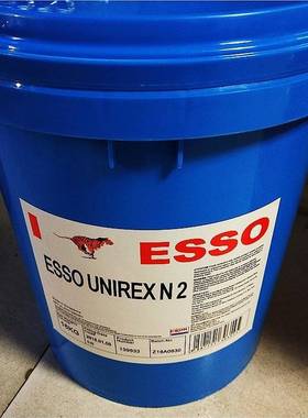 埃索优力达N2 N3润滑脂 ESSO UNIREX N2 N3 轴承润滑脂 16KG 抗疫