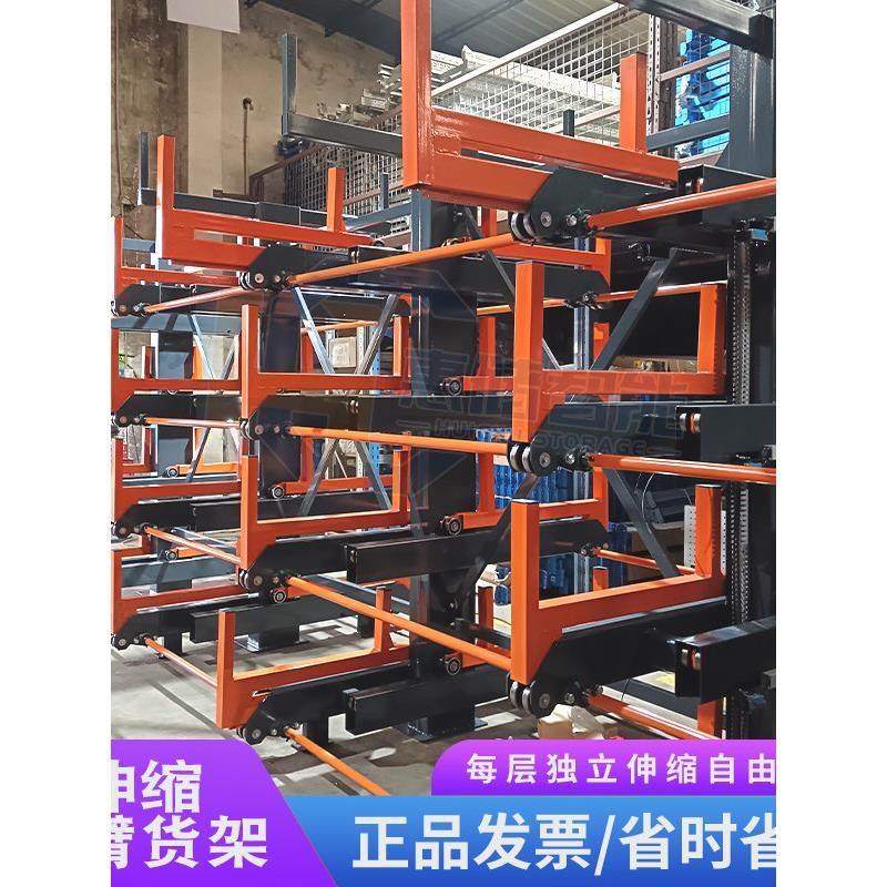 悬臂式货架手摇仓库仓储五金钢管管材棒材双面重型伸缩式悬臂货架,商业/办公家具,托臂货架/悬臂货架,淘宝优惠券,粉丝福利购,淘宝优惠卷