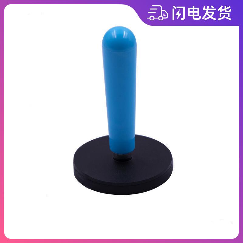 包胶磁铁吸盘手柄D88mm衣帽间门后磁性挂钩汽车改色贴膜强磁磁吸
