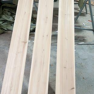 实木床板无拼接杉木板条排骨架原木楼板木屋10 20CM宽木