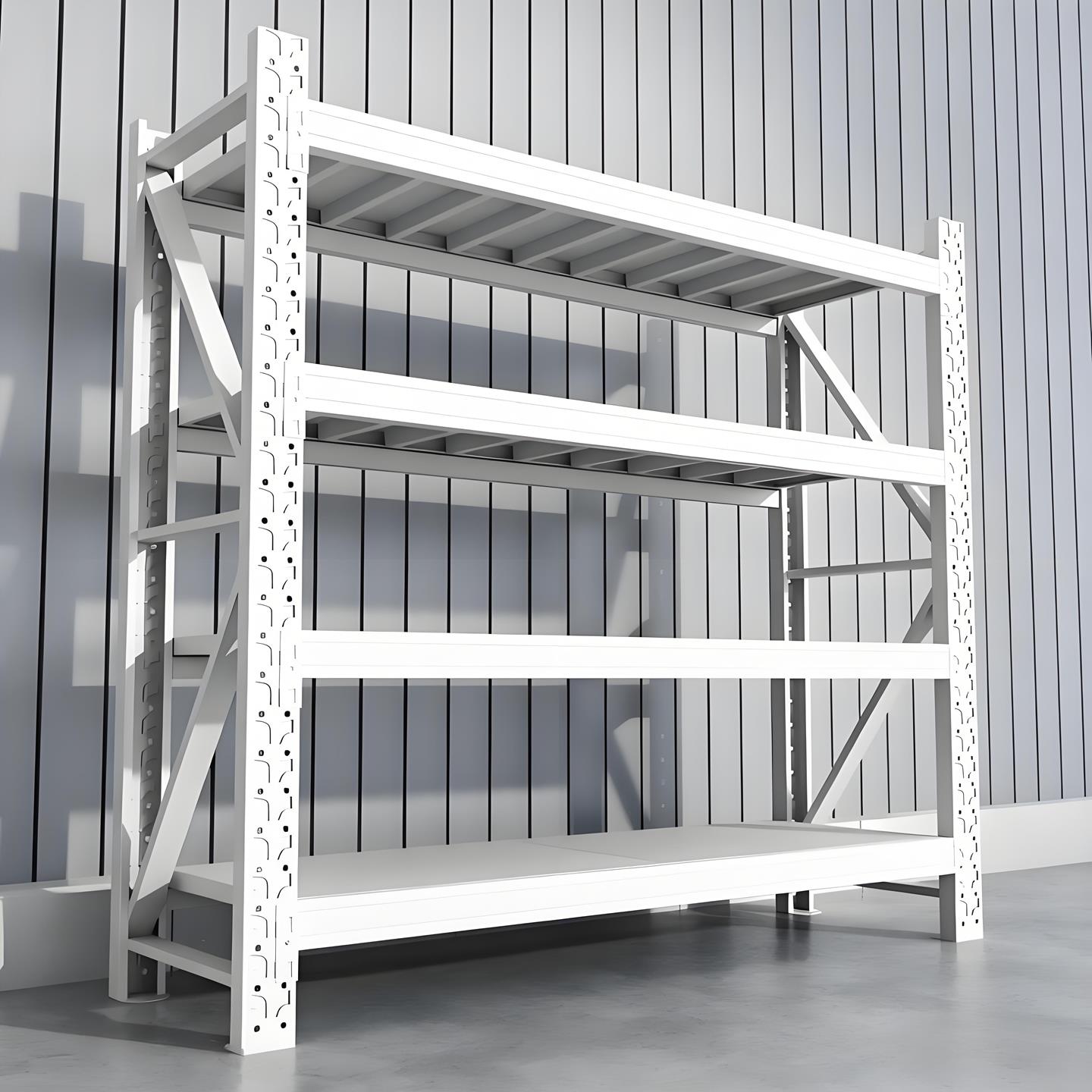 货架置物架多层商用架子超市储物架落地收纳架超强承重快递展示柜