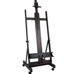 黑胡桃画架房地产售楼部画框架落地式榉木展示架汽车4s店广告画架