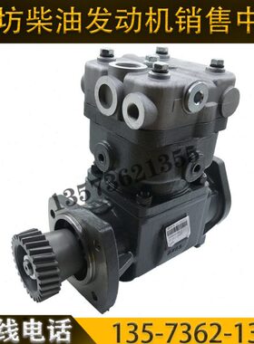 打气泵1000858384空压机 潍柴道依茨226B发动机WP4 WP6柴油机原厂