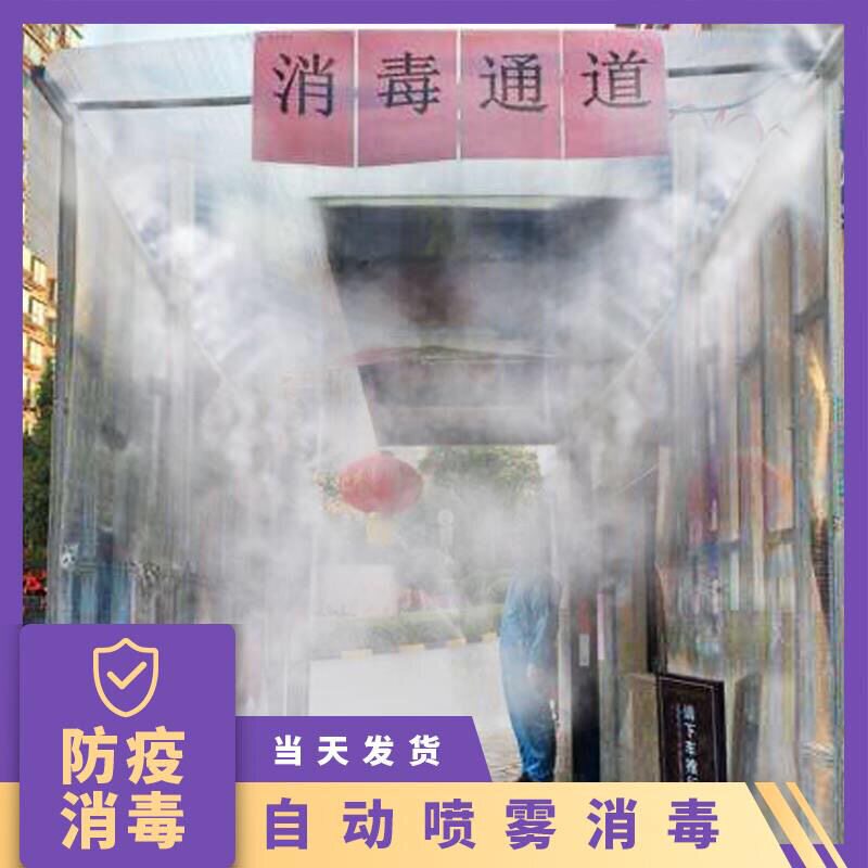 水泵自动浇花器喷雾微喷降温除尘加湿消毒雾化铜喷头自动喷淋系统