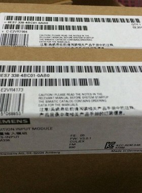 6ES7338-4BC00-0AB0 6ES7 338-4BC00-0AB0