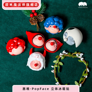 TAMMY MAGICIAN 2025年新款盲盒冰箱贴Popface