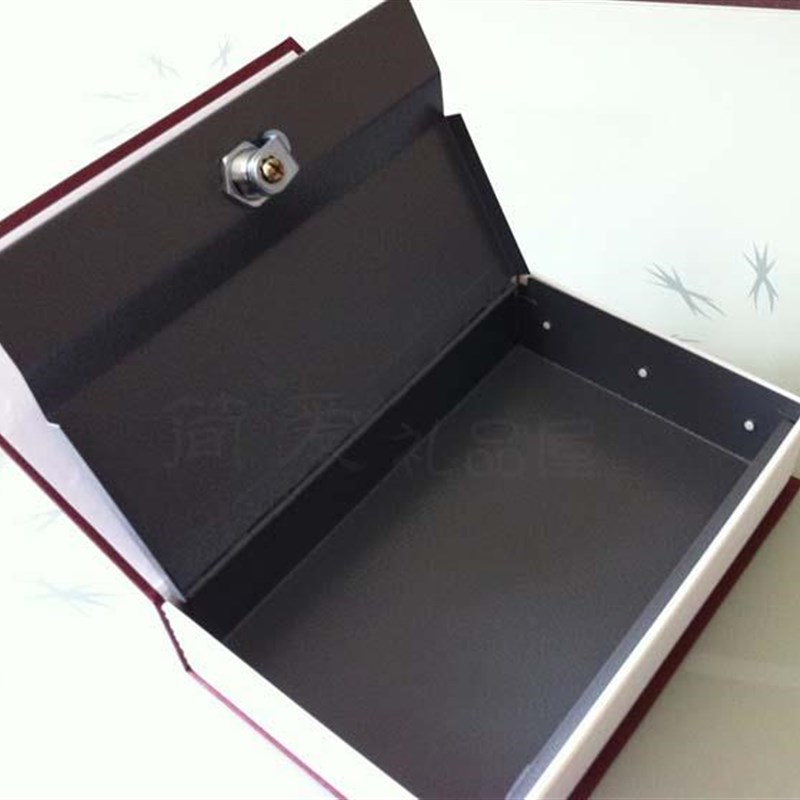 存钱罐22年13863型新款大人3书0本保险箱密码盒子带锁小铁家用小