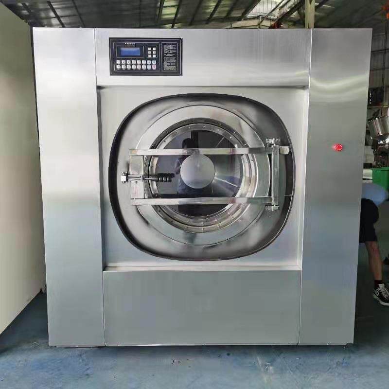 洗脱机学院校服洗衣机80公斤全自动洗脱一体机床单被子烘干机