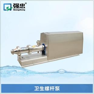 G型卧式 全包不锈钢浓浆酱料输送泵高粘度食品卫生级螺杆泵浓浆泵