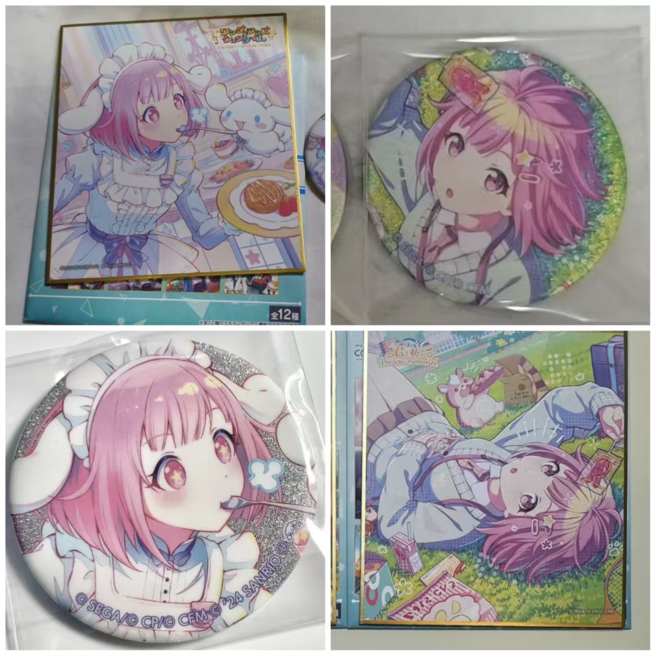 日谷世界计划pjsk凤笑梦emu 宫女混活色纸吧唧徽章谷子礼物收藏