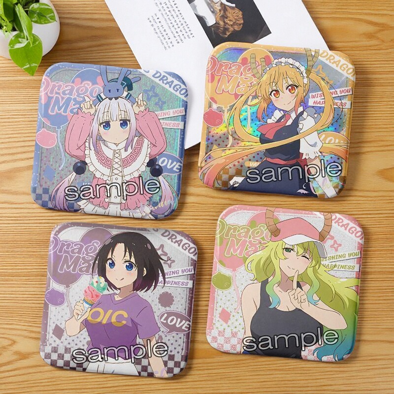 现货小林家的龙女仆动漫周边徽章康娜托尔露科亚艾露玛徽章谷子