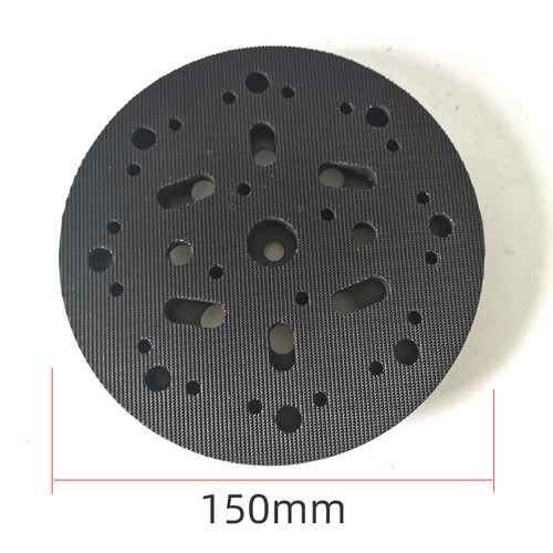 FLEX福莱克斯电动研磨机托盘6寸150mm砂纸机圆形吸盘底座自粘盘