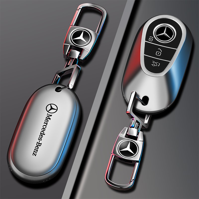适用于奔驰车钥匙套新C级E级A级C260L壳GLC300L扣A200L包E300/GLE