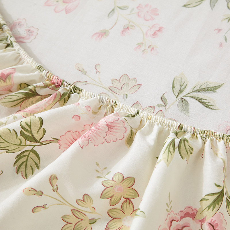 2021年新款纯棉床笠套全棉床罩单件保护罩床套防尘罩床垫罩三件套