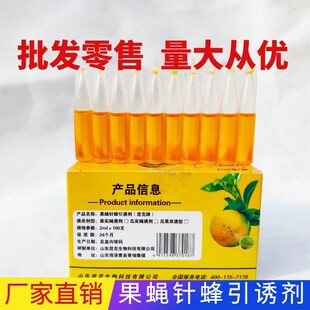 果蝇诱捕器灭针蜂药水引诱剂性诱虫液特效药诱捕剂瓜果实蝇诱粘剂