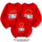 家庭装 卫衣2024新款 秋季 特别 长袖 一家四口秋装 全家款 上衣 亲子装