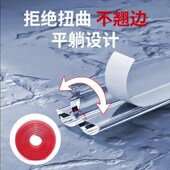 2.0MM免贴保护条儿童防磕碰包边条 10MM 新款 w型免贴透明防撞条