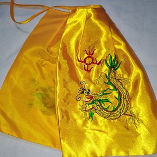 佛像衣服观音袍龙小号披风财神衣服财神袍神像衣服佛袍佛衣莲花衣