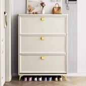 架 玄关柜一体收纳神器省空间鞋 奶油风超薄鞋 柜家用门口入户翻斗式