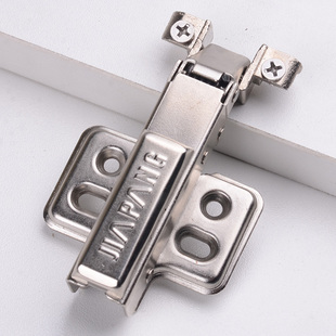 嘉庞铰链高柜门铝合金框门全盖玻璃铝框展示柜书柜飞机弹簧门合页