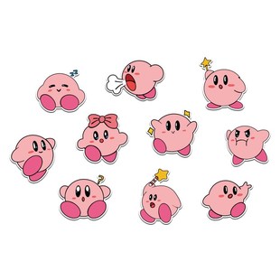 星之卡比儿童房间墙面装 饰门贴纸公主男生女孩海报床头玩具房布置