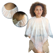 包邮 理发店专用塑料围布加宽 染发烫发美发焗油 一次性披肩围布