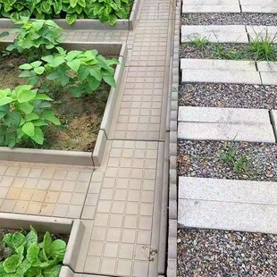菜地菜沟板成品路沿石庭院菜园砖农村田园水泥板铺路挡土石混凝土