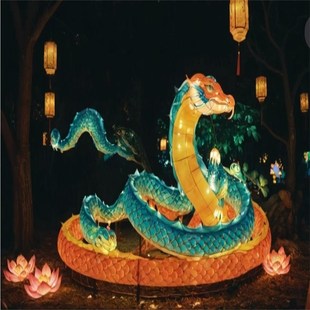 上海2026马年龙型节日龙灯元旦春节景区花灯端午灯会定制花灯