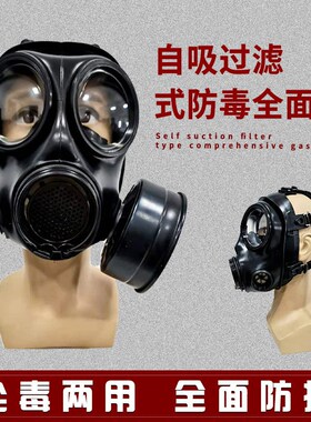 FNJ08防毒面具过滤式防毒烟毒气核污染工业化工训练全面